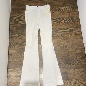 Spanx BEST SELLER Flare Jeans- White Small/Petite